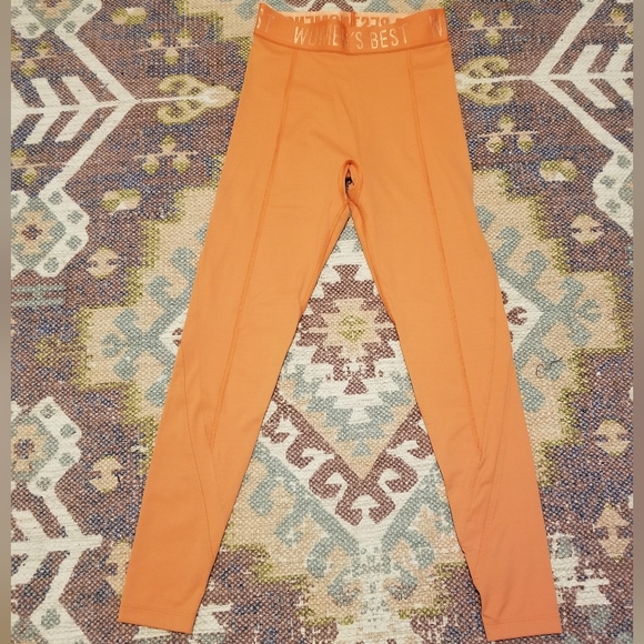 Women's Best - Hold leggings - burnt orange - Picture 2 of 7